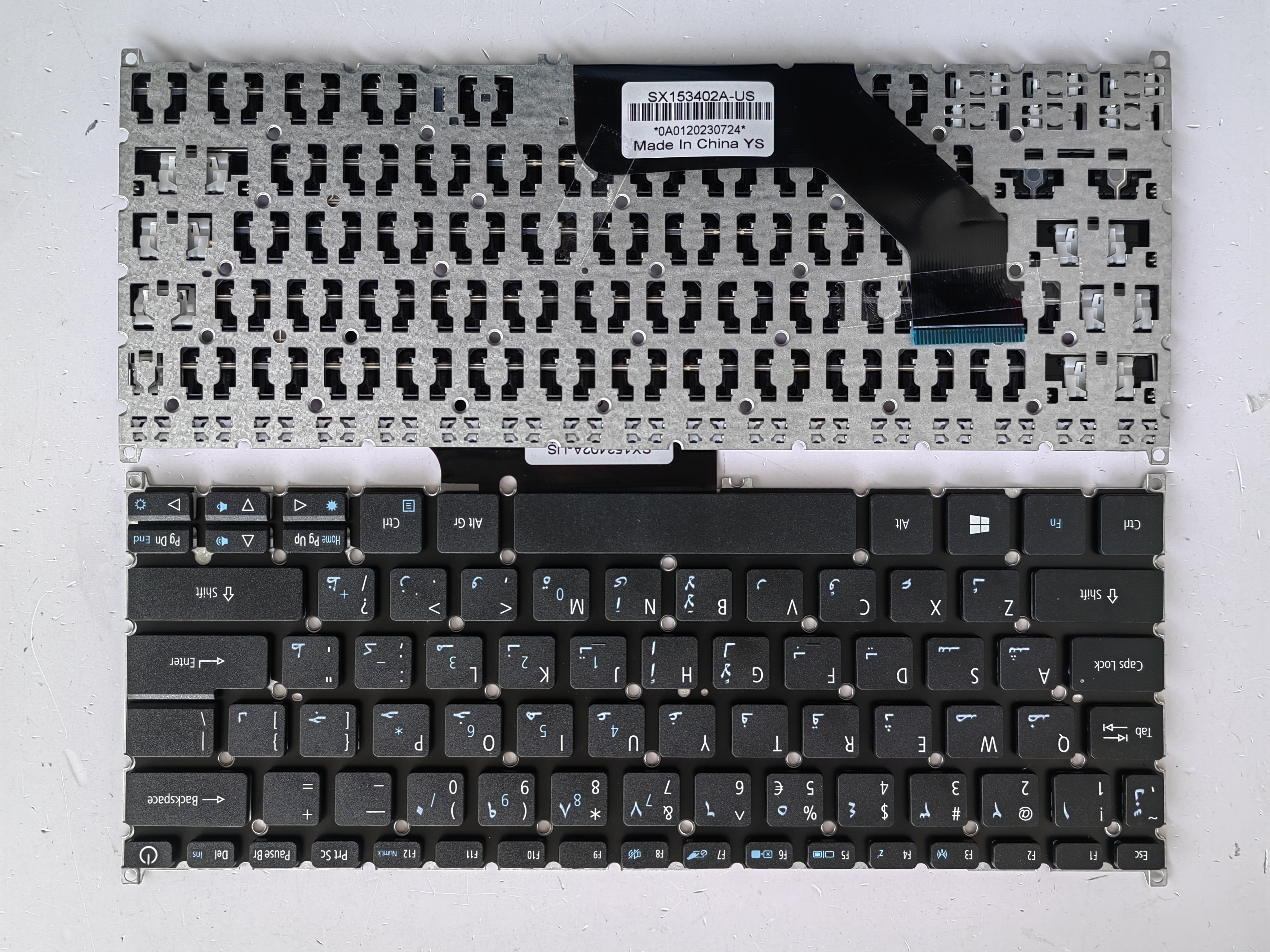 Picture of New Replacement Laptop Keyboard For ACER SF314-52 with switch BLACK (OEM) AR Layout